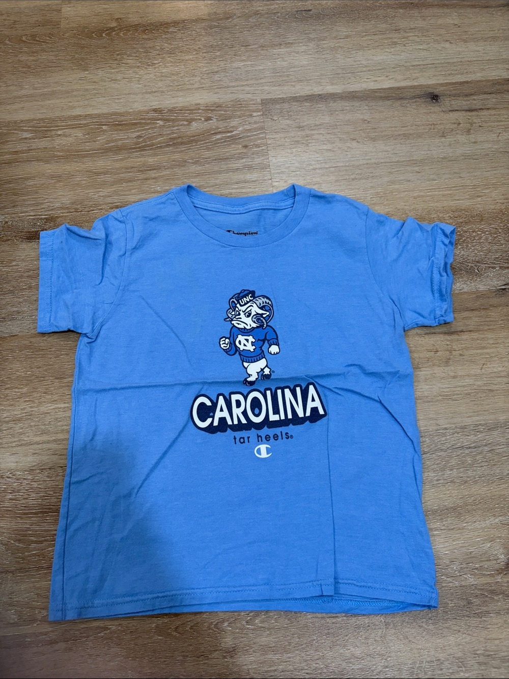Champion Light Blue Carolina Tar Heels Kids Graphic Tee